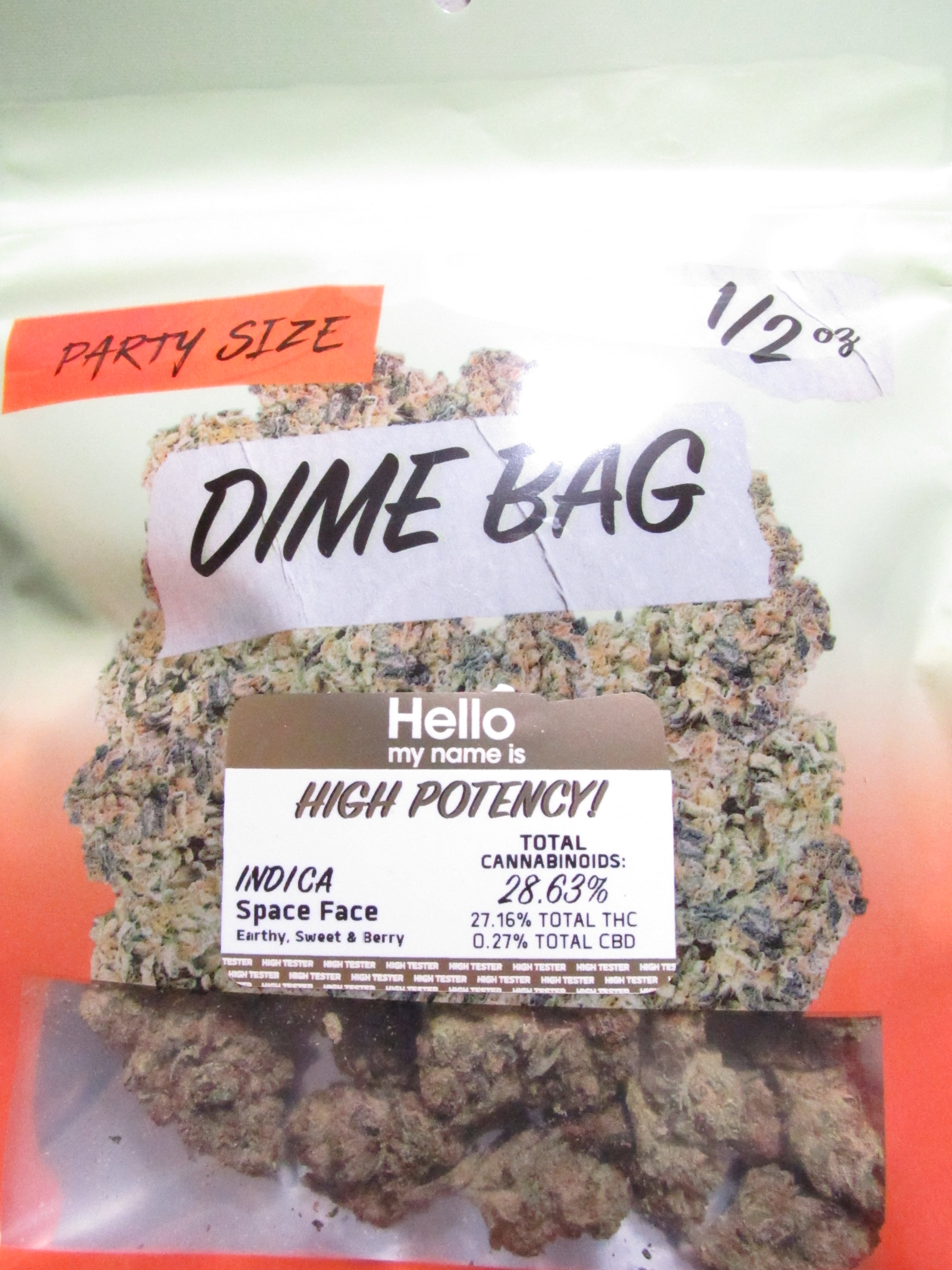DIME BAG: Space Face