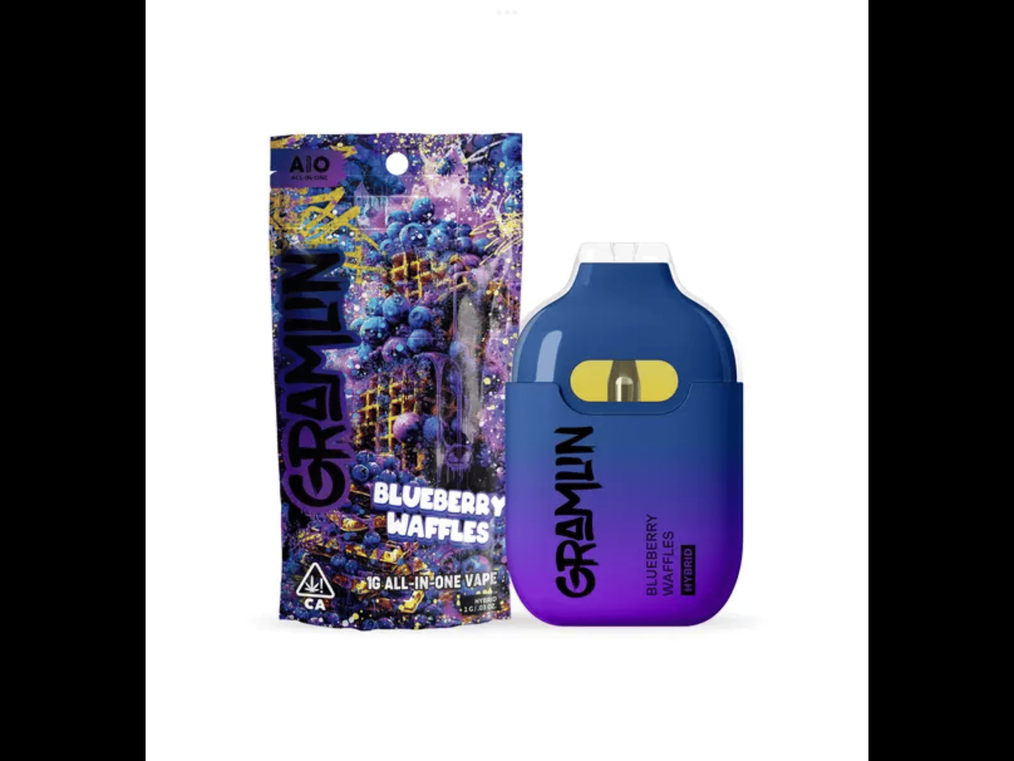 Gramlin: Blueberry Waffles