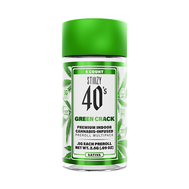Stiiizy: Green Crack Mini Joints B2g1 Everyday