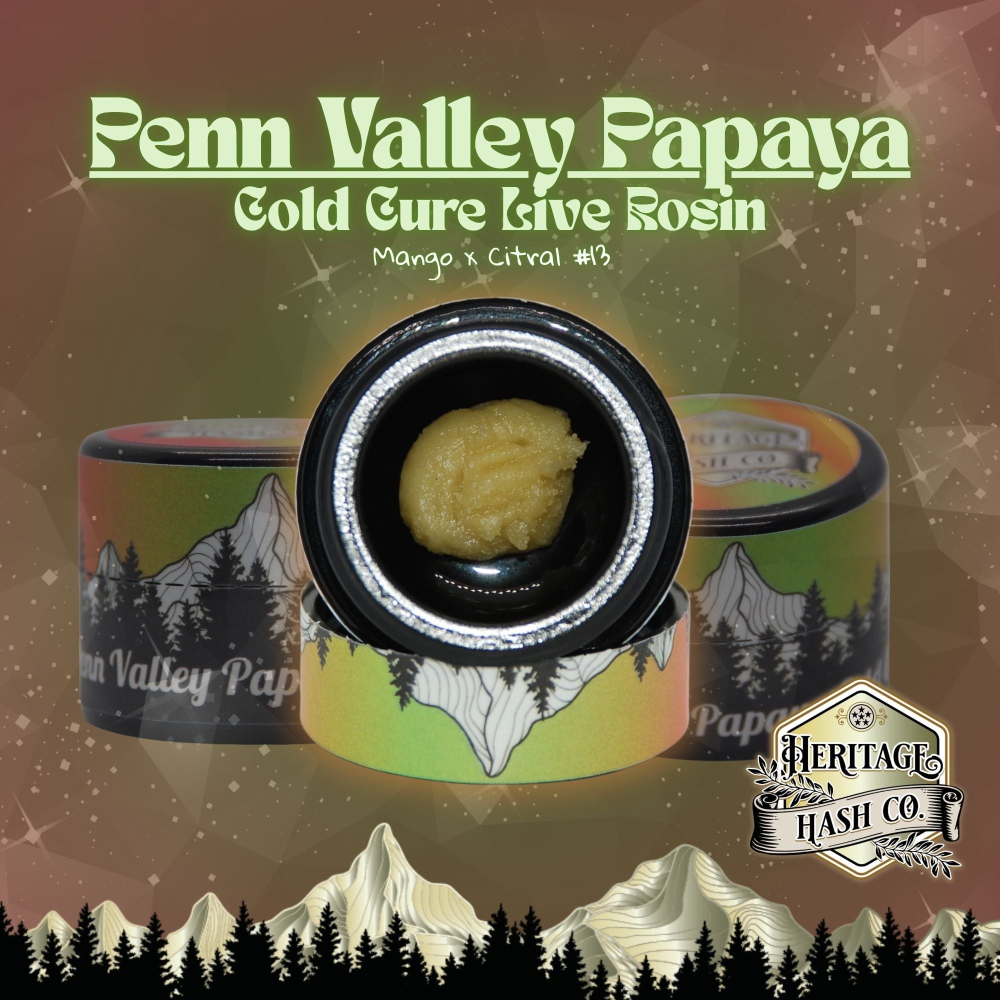 Heritage Hash Co.: New! Penn Valley Papaya Cold Cure