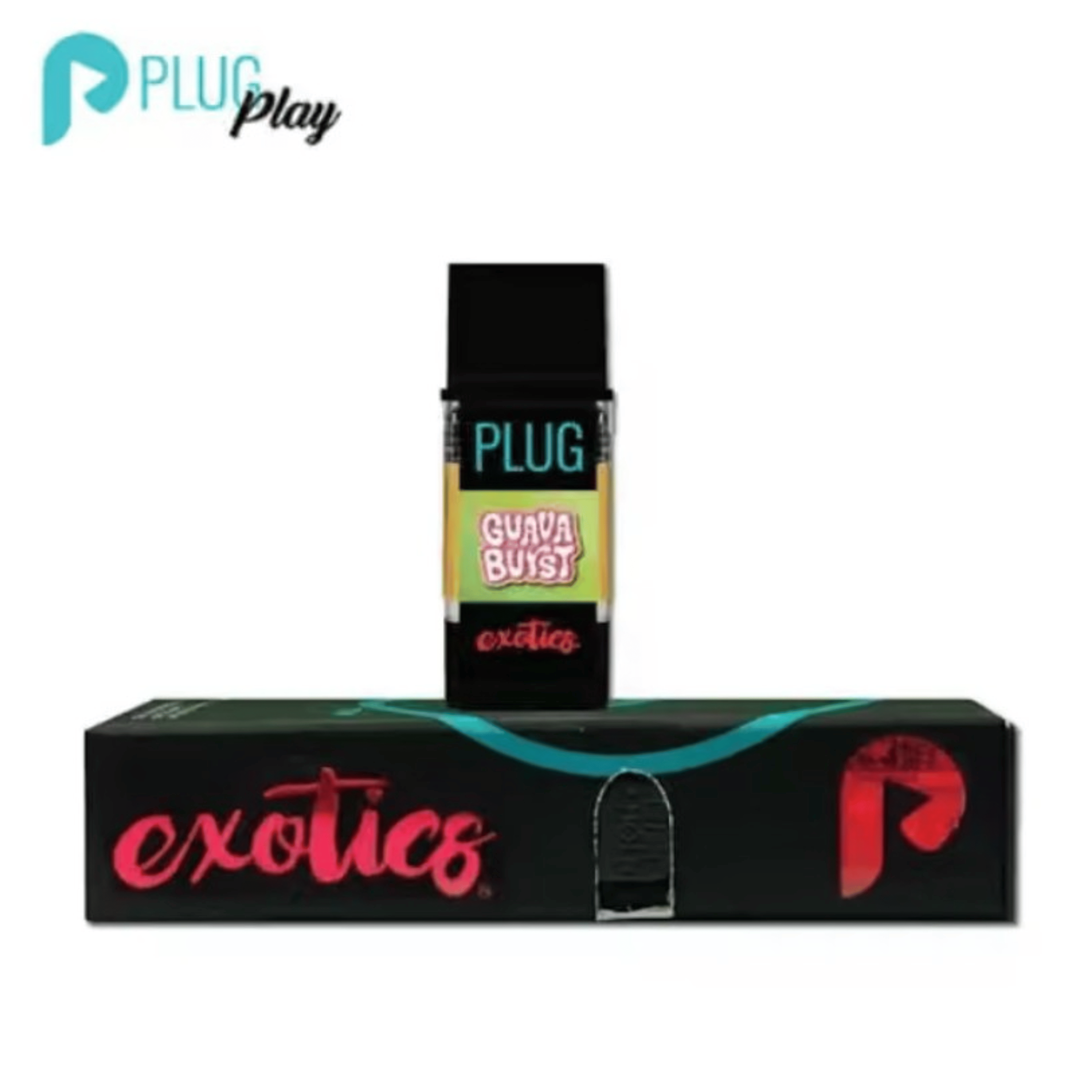 PLUGplay EXOTICS - Guava Burst PLUG - 1g - PLUGplay - GB - Exotics Pod - 1g - $27.99 - PLUGplay Pods