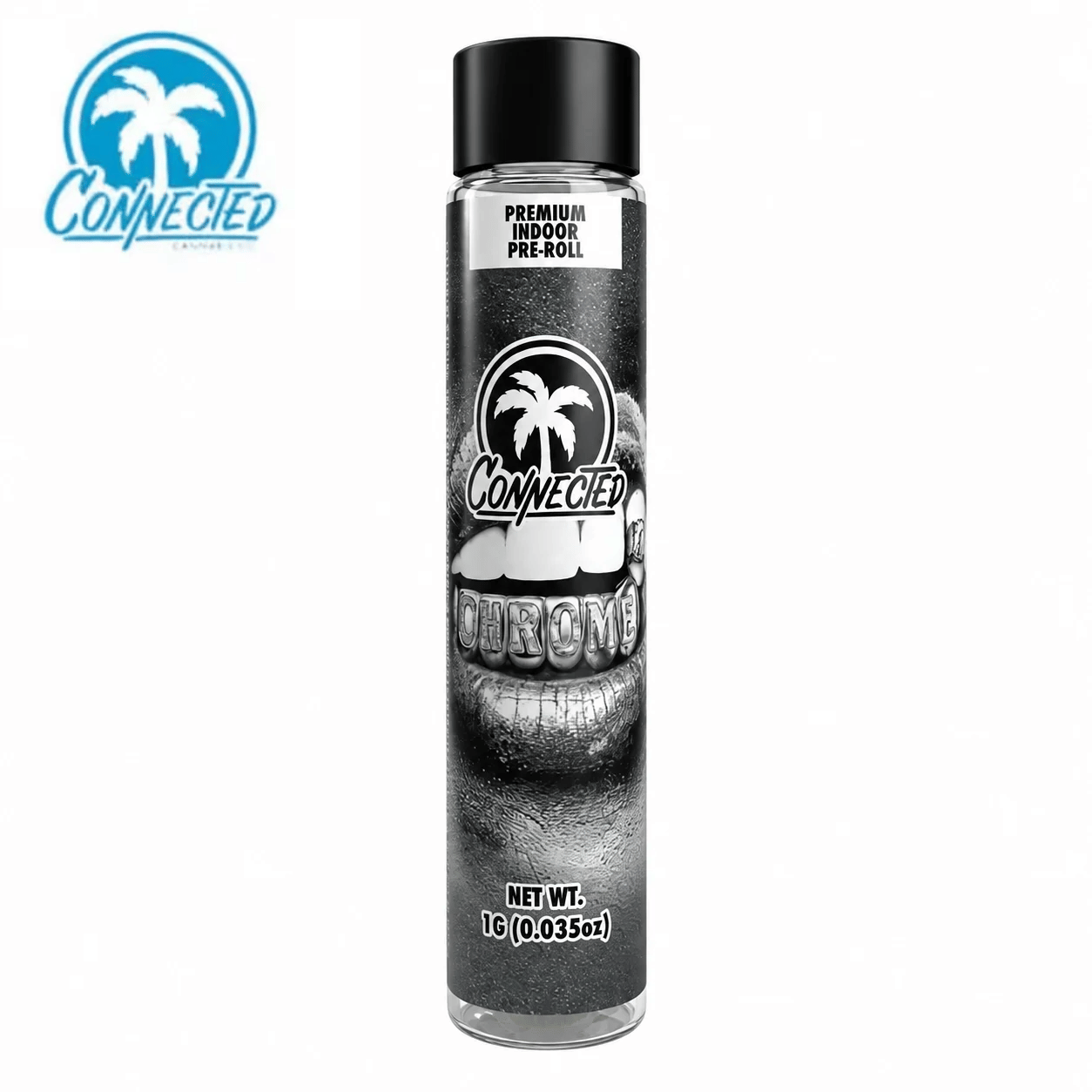 Connected - Chrome - Pre-Roll - 1g - Connected - Full Gram - $11.99 - Pre-Rolls