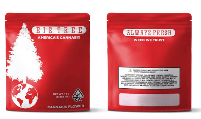 Big Tree Industries: Fruit Punch 26.35% 14g - Half Ounce