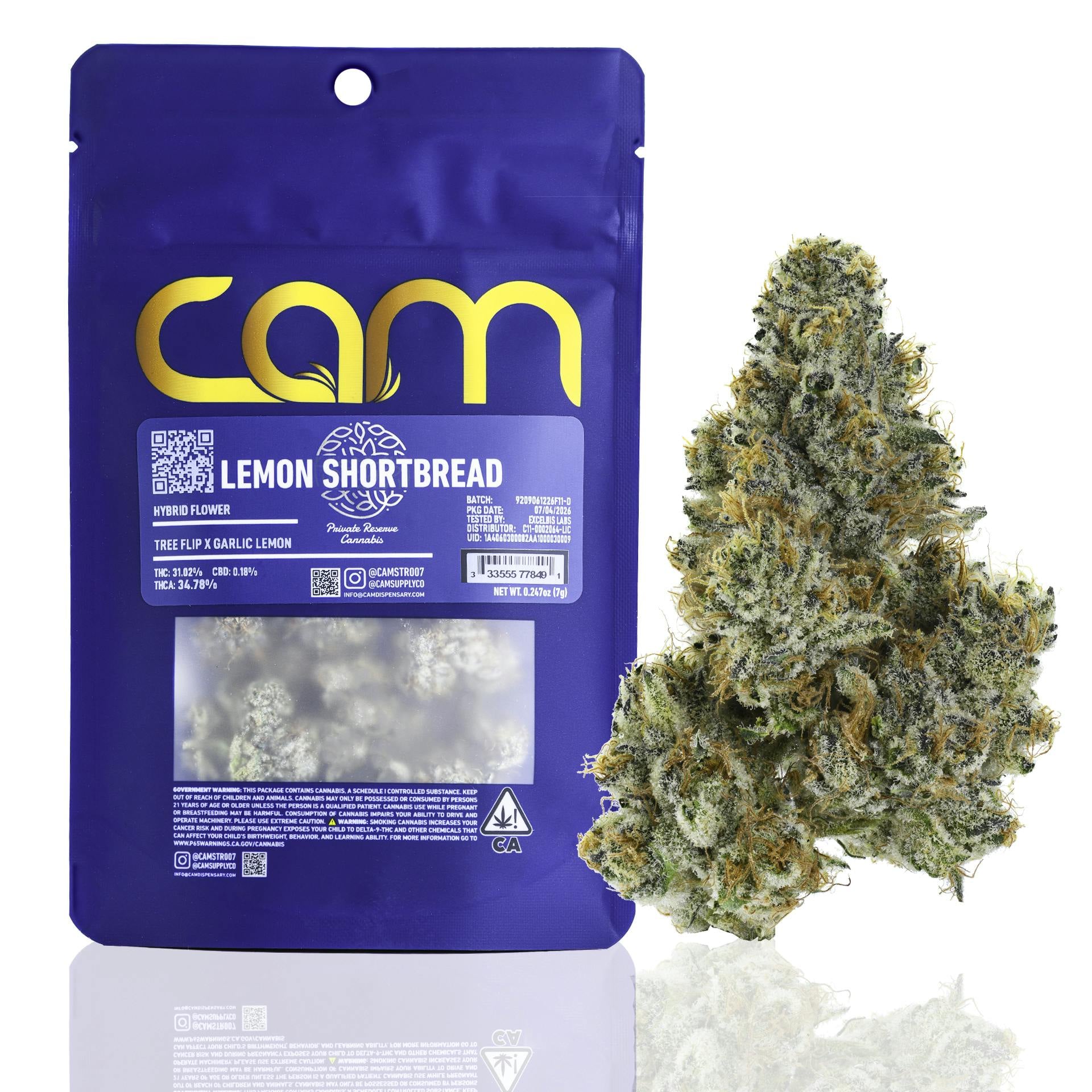 CAM: Lemon Shortbread