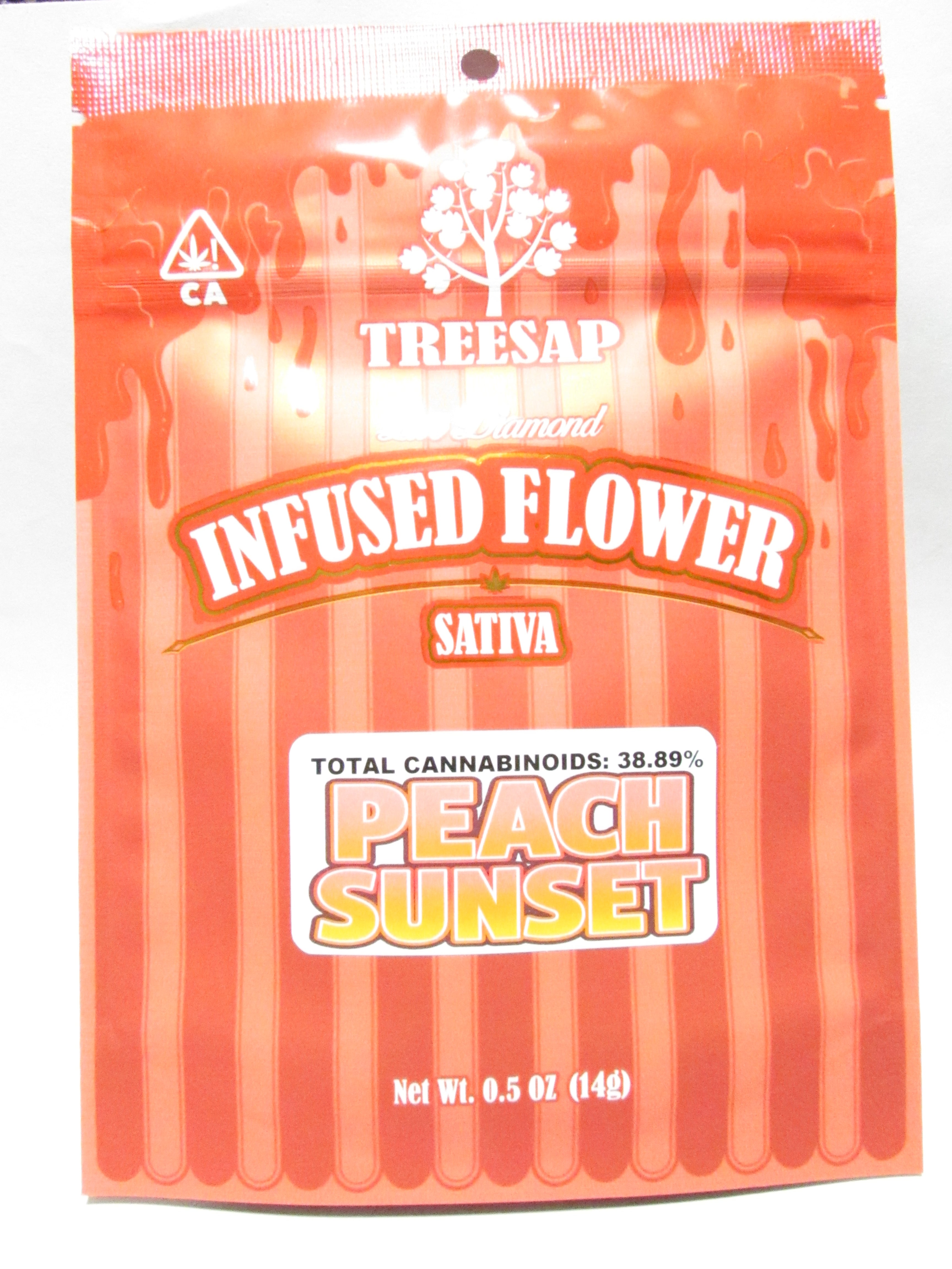 Treesap: Peach Sunset