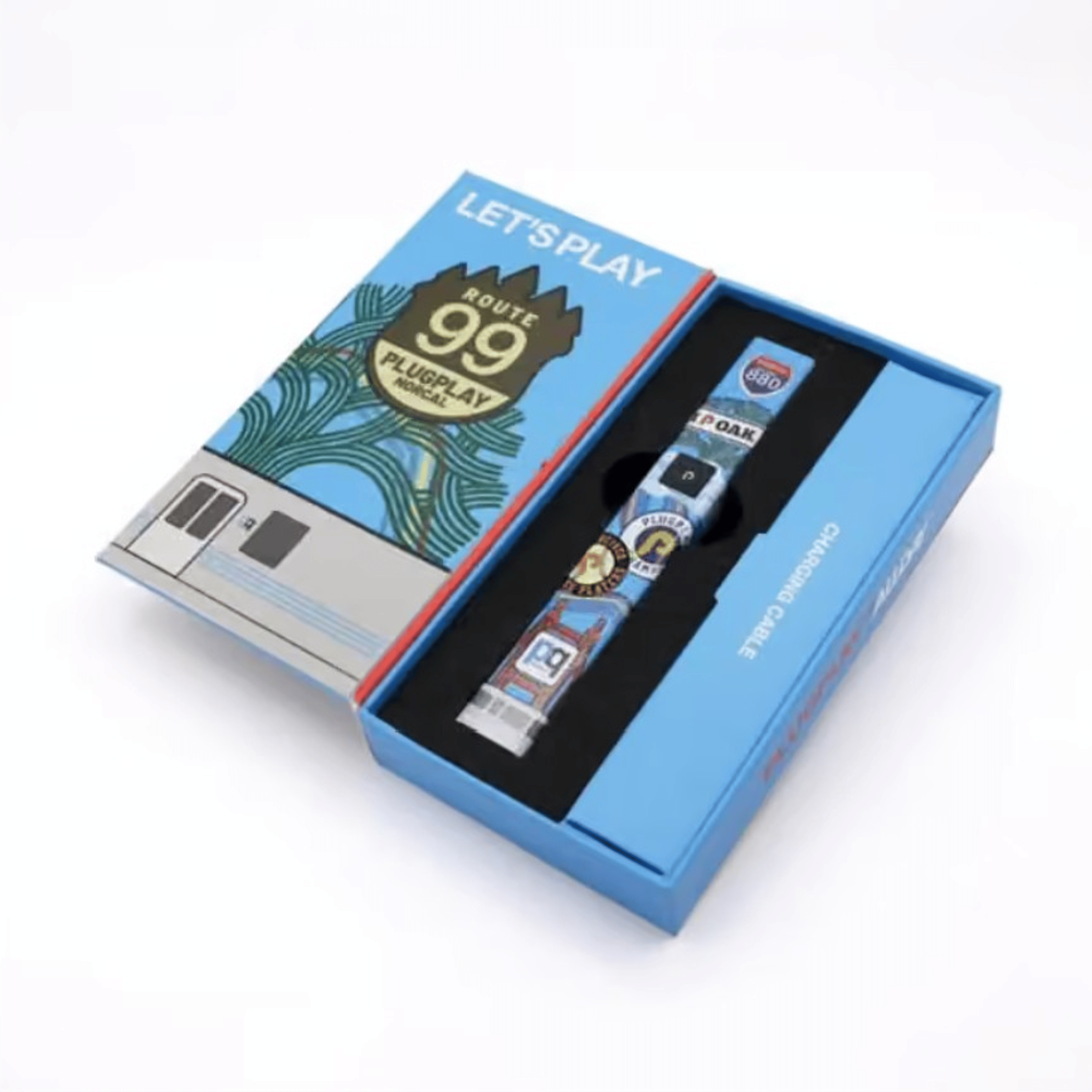 PLUGplay - PLAY Battery Kit - AUX Cord (San Francisco Plug Players Edition) - PLUGplay - AUX Cord - $29.99 - Accessories